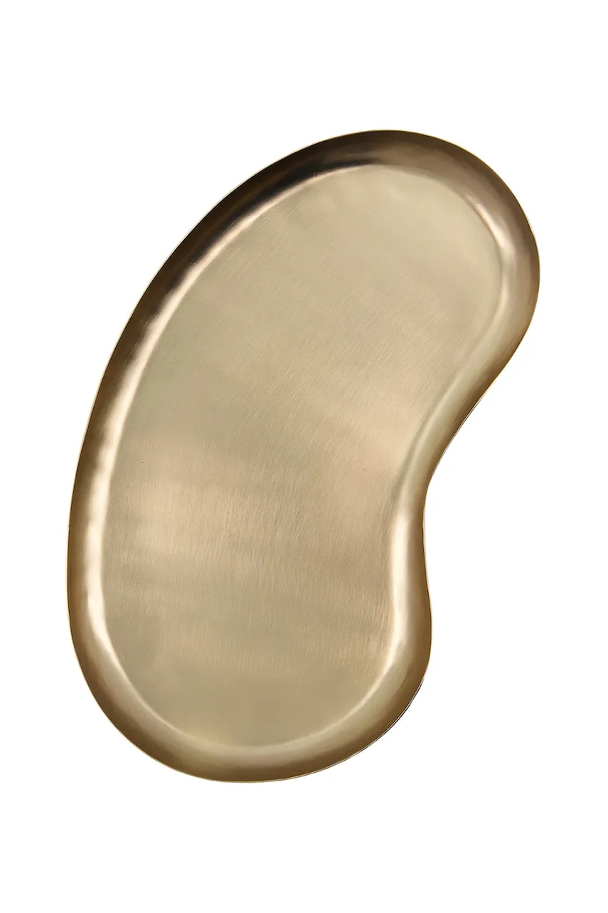 House Doctor tavă decorativă HDOsea 15 x 28 cm culoarea galben House Doctor tavă decorativă HDOsea 15 x 28 cm culoarea galben