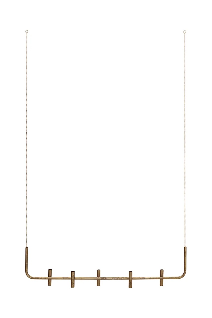 House Doctor sfeșnic decorativ HDMaxi 26 cm culoarea verde