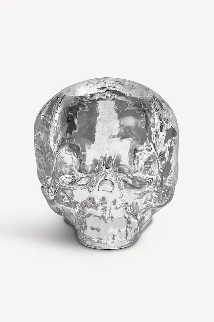 Kosta Boda sfeșnic decorativ Still life 8,5 cm culoarea transparent
