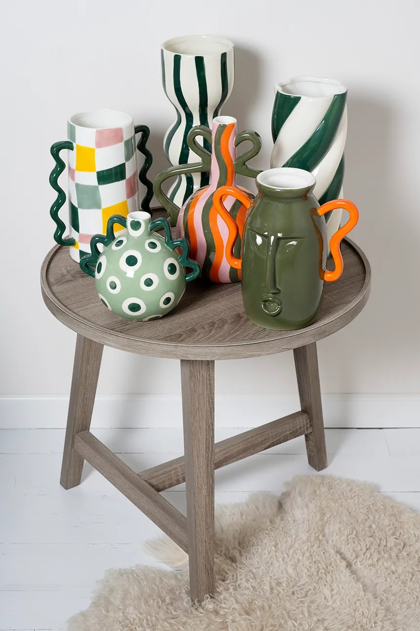 Διακοσμητικό βάζο Qué Rico Camila 21 x 13,2 x 24,5 cm φωτογραφία