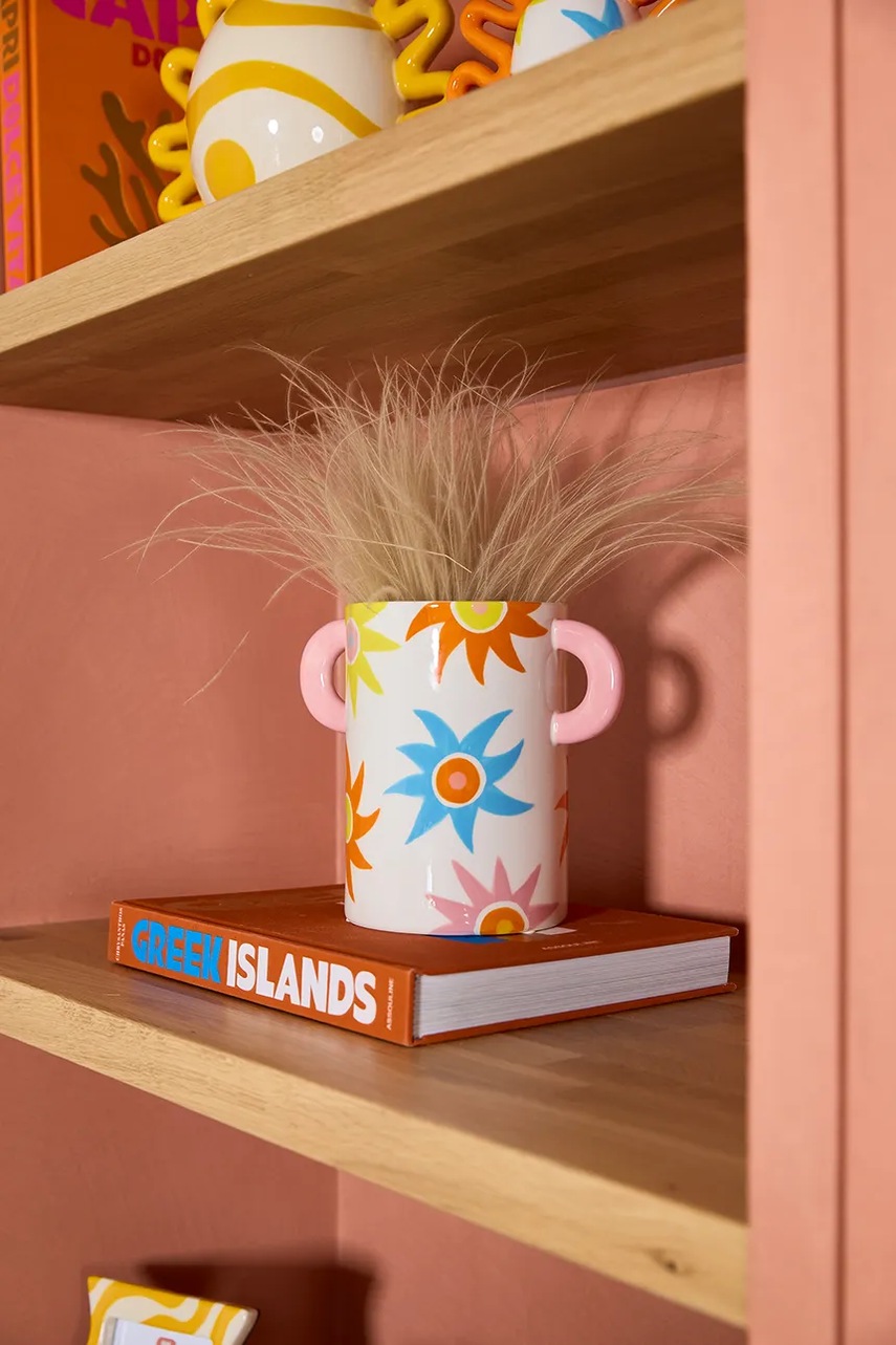 Διακοσμητικό βάζο Qué Rico Isabel 22,5 x 14,5 x 19,5 cm φωτογραφία