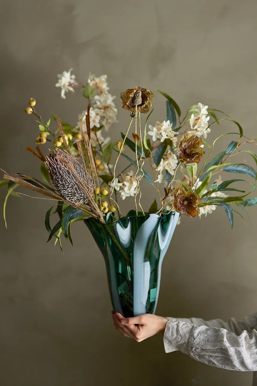 Τεχνητό φυτό Bloomingville Palmflower Stem 72 cm χρώμα: πολύχρωμο φωτογραφία