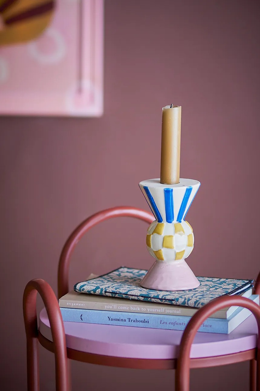 Διακοσμητικό κηροπήγιο Bloomingville Bob 8 x 12 cm φωτογραφία