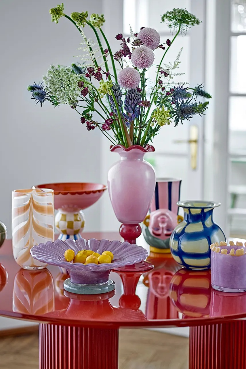 Διακοσμητικό βάζο Bloomingville Edger Votive 8,5 x 11 cm φωτογραφία