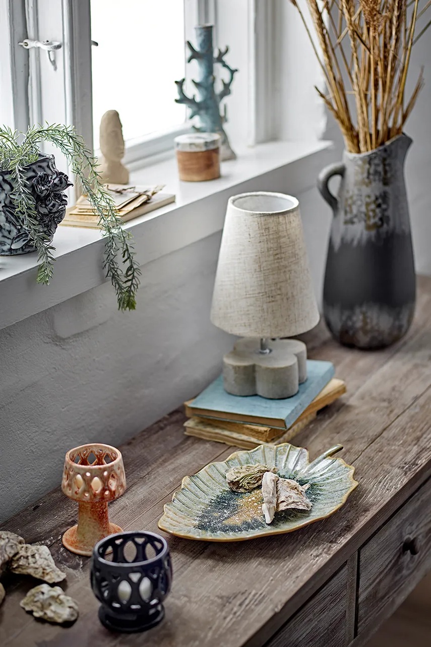 Διακοσμητικό κηροπήγιο Bloomingville Patty 8 x 12 cm χρώμα: πολύχρωμο φωτογραφία