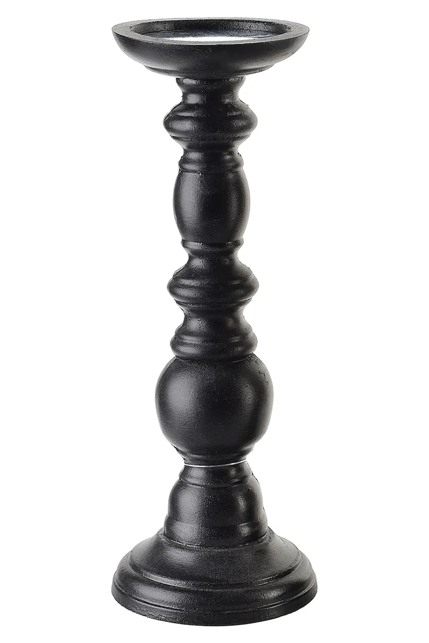 Affek Design sfesnic decorativ Daz 10 x 10 x 29,5 cm culoarea negru