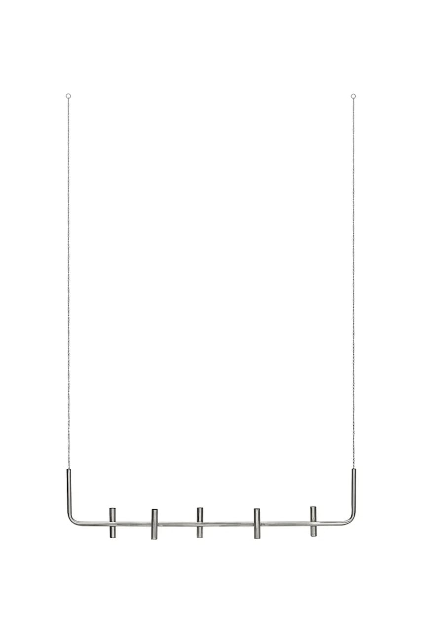 Levně Závěsný dekorativní svícen House Doctor HDMaxi 102 x 26 cm šedá barva