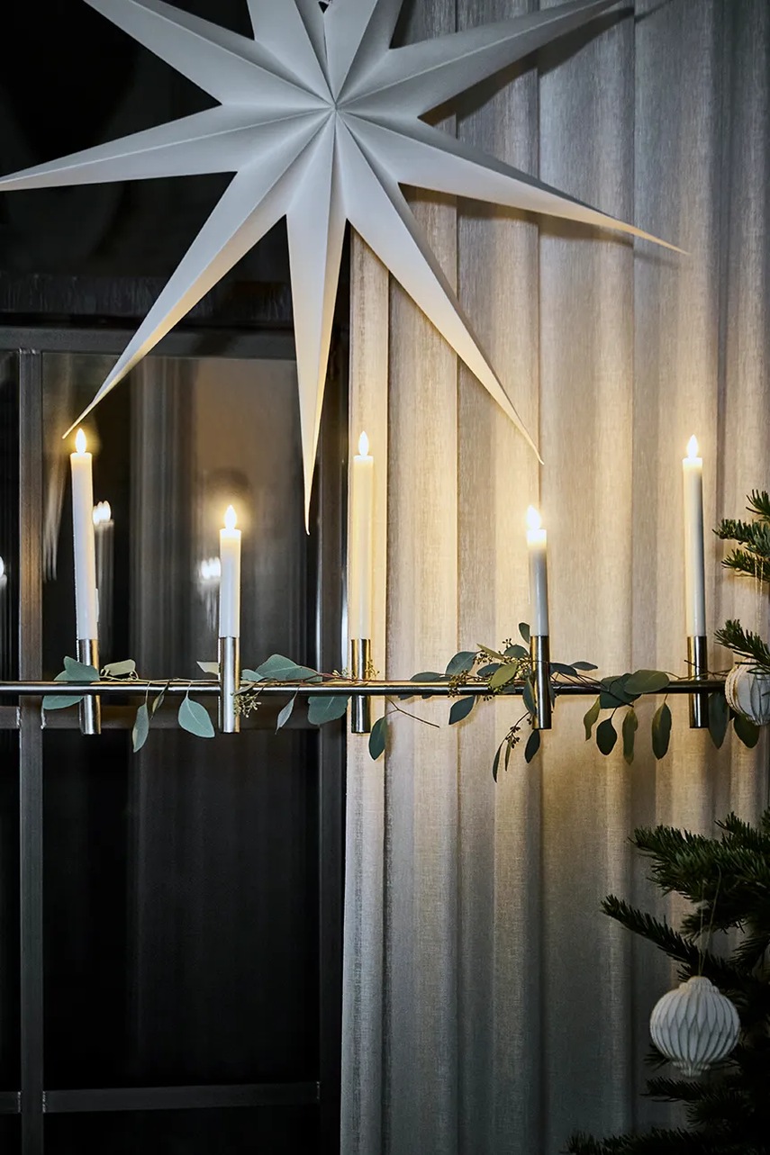 Декоративный подвесной свечник House Doctor HDMaxi 102 x 26 cm цвет серый