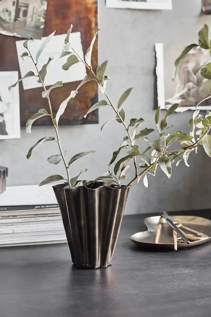 Dekorativní váza House Doctor HDFlood 13 x 6,5 x 12,5 cm