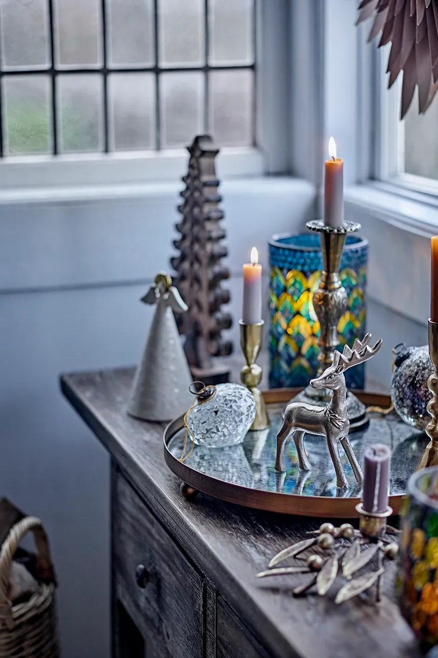 Διακοσμητικός δίσκος Bloomingville Glacier 35 x 4 cm φωτογραφία