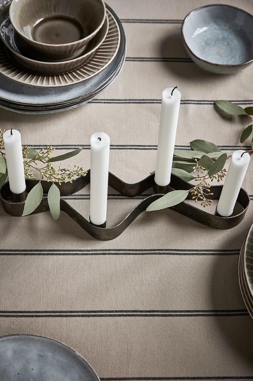 Διακοσμητικό κηροπήγιο House Doctor HDFlood 35 x 10,5 x 3,2 cm χρώμα: πολύχρωμο φωτογραφία