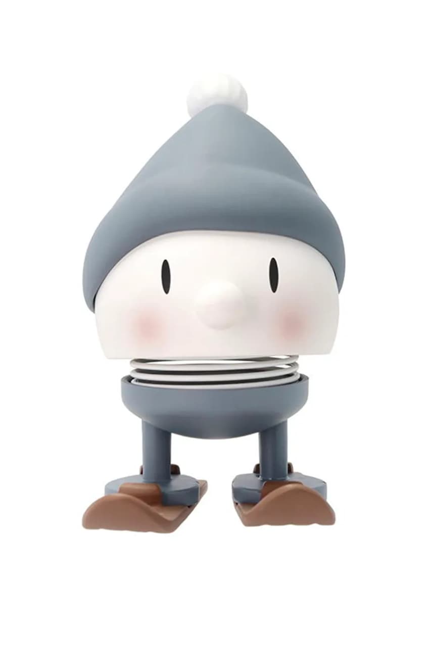 Hoptimist figurină decorativă Soft Skiing Bumble 6,1 x 7,2 cm