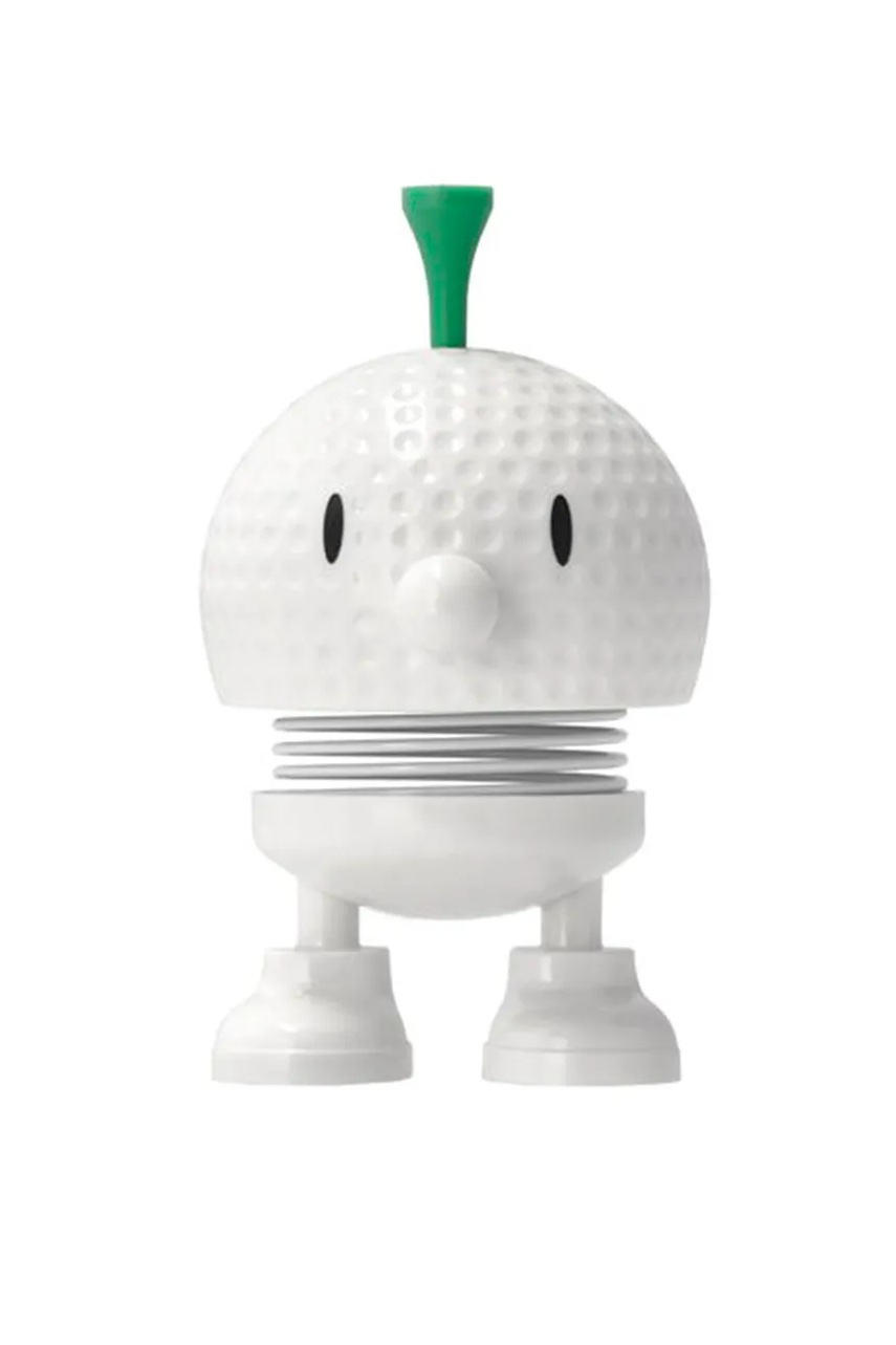 Levně Dekorativní figurka Hoptimist Golf Bumble 5,9 x 7,6 cm bílá barva