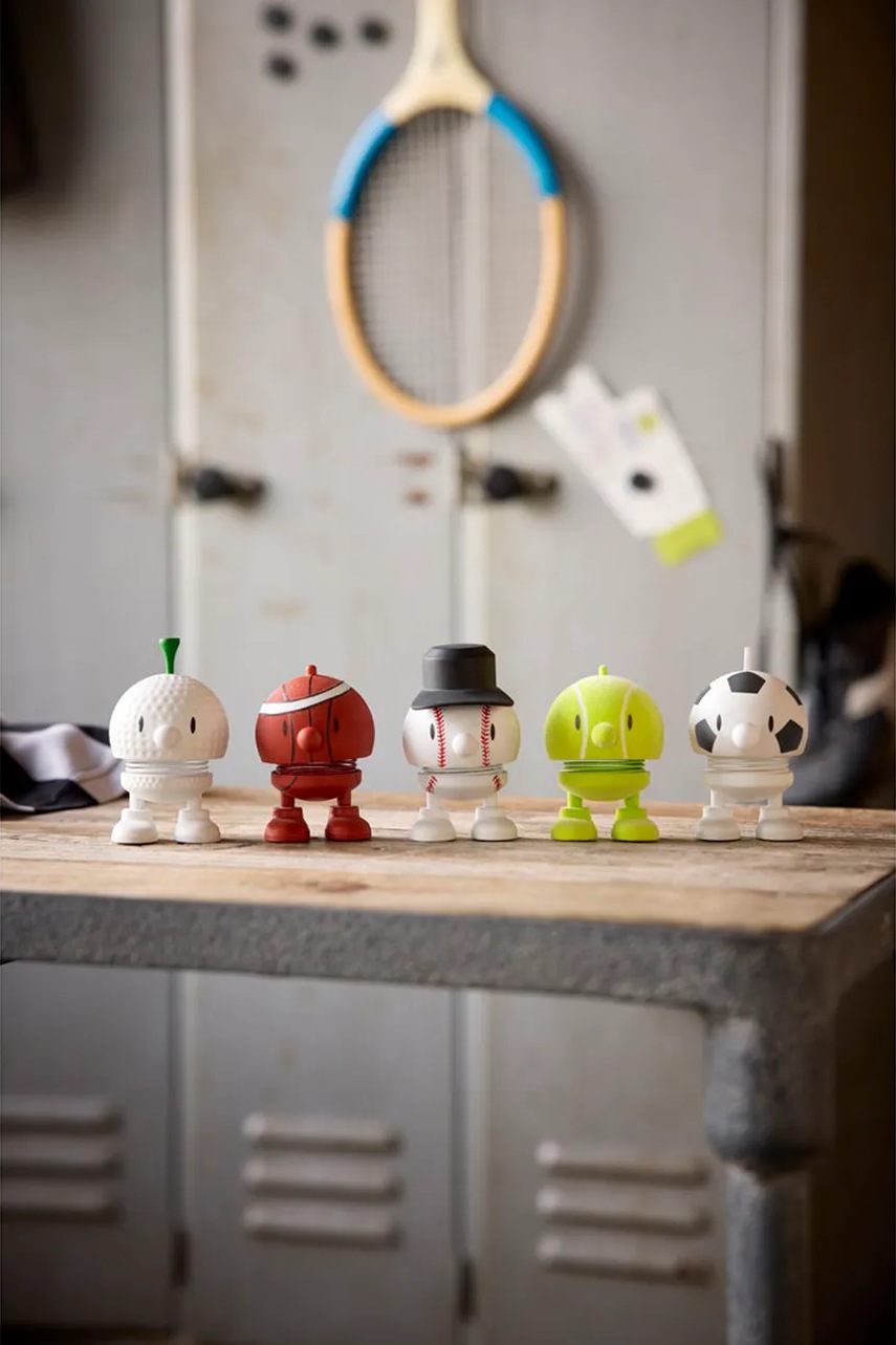 Διακοσμητική φιγούρα Hoptimist Baseball Bumble 5,9 x 7,6 cm χρώμα: πολύχρωμο φωτογραφία