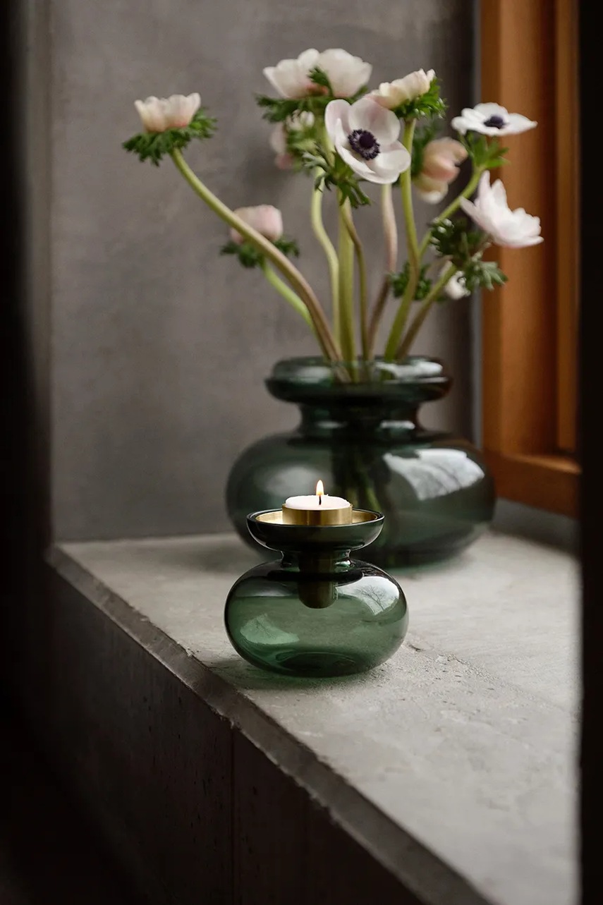 Βάζο ή κηροπήγιο Zone Denmark Inu 10,8 x 11 cm φωτογραφία