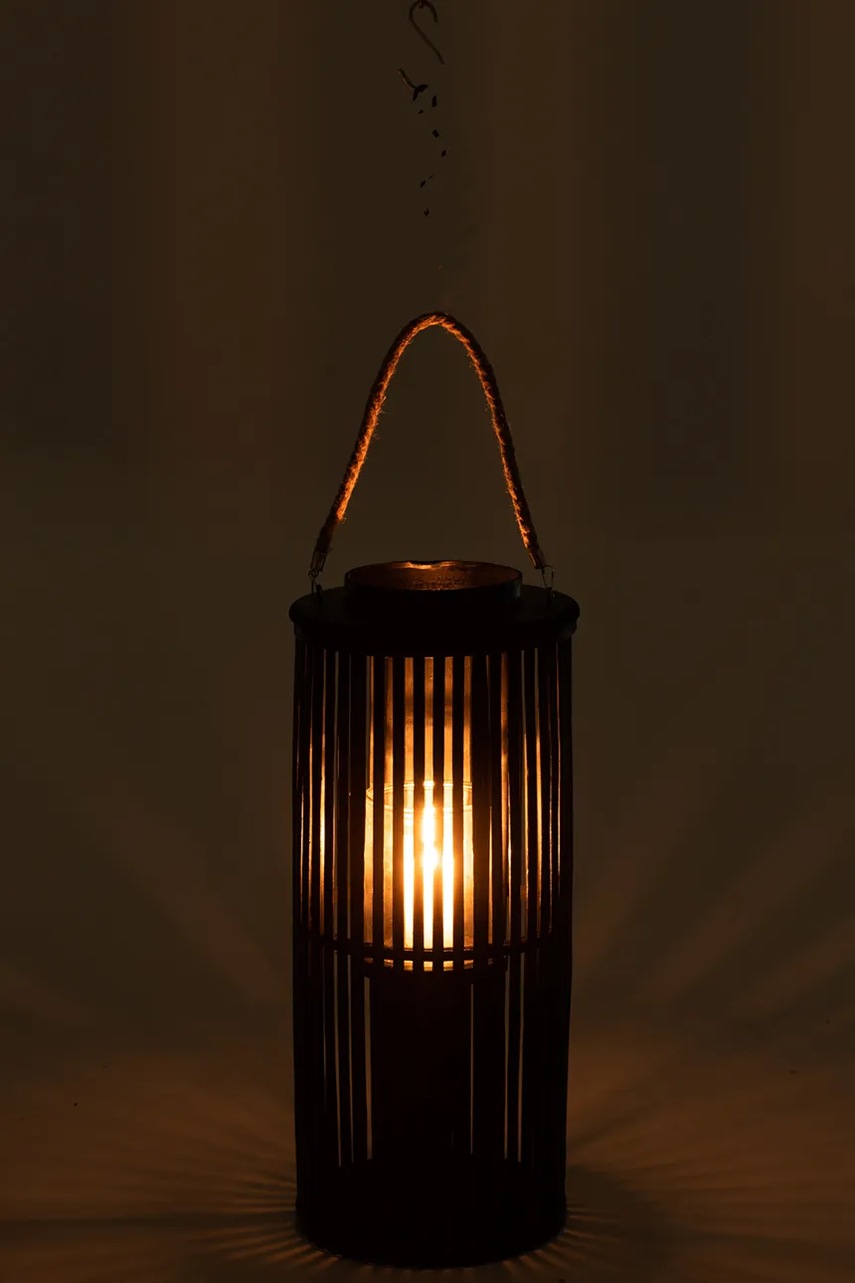 Φαναράκι J-Line 14 x 26 x 60 cm χρώμα: μαύρο φωτογραφία