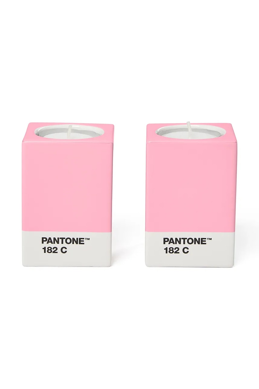 Pantone sfeșnic decorativ 7,8 x 5,5 cm 2-pack