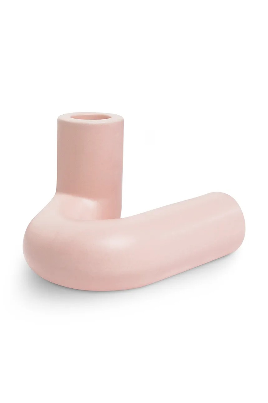 Διακοσμητικό κηροπήγιο Octaevo Templo 11 x 8,5 cm χρώμα: ροζ φωτογραφία