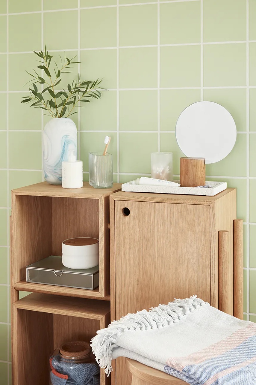 Σετ διακοσμητικά βάζα Hübsch Clear 13/18/20 cm 3-pack φωτογραφία