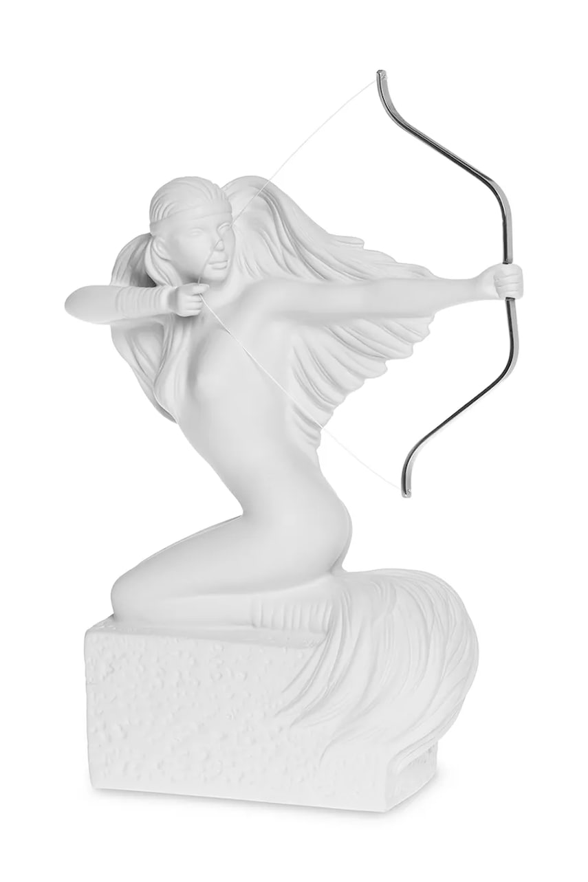 Christel figurka dekoracyjna Strzelec 25 cm kolor biały DK4512