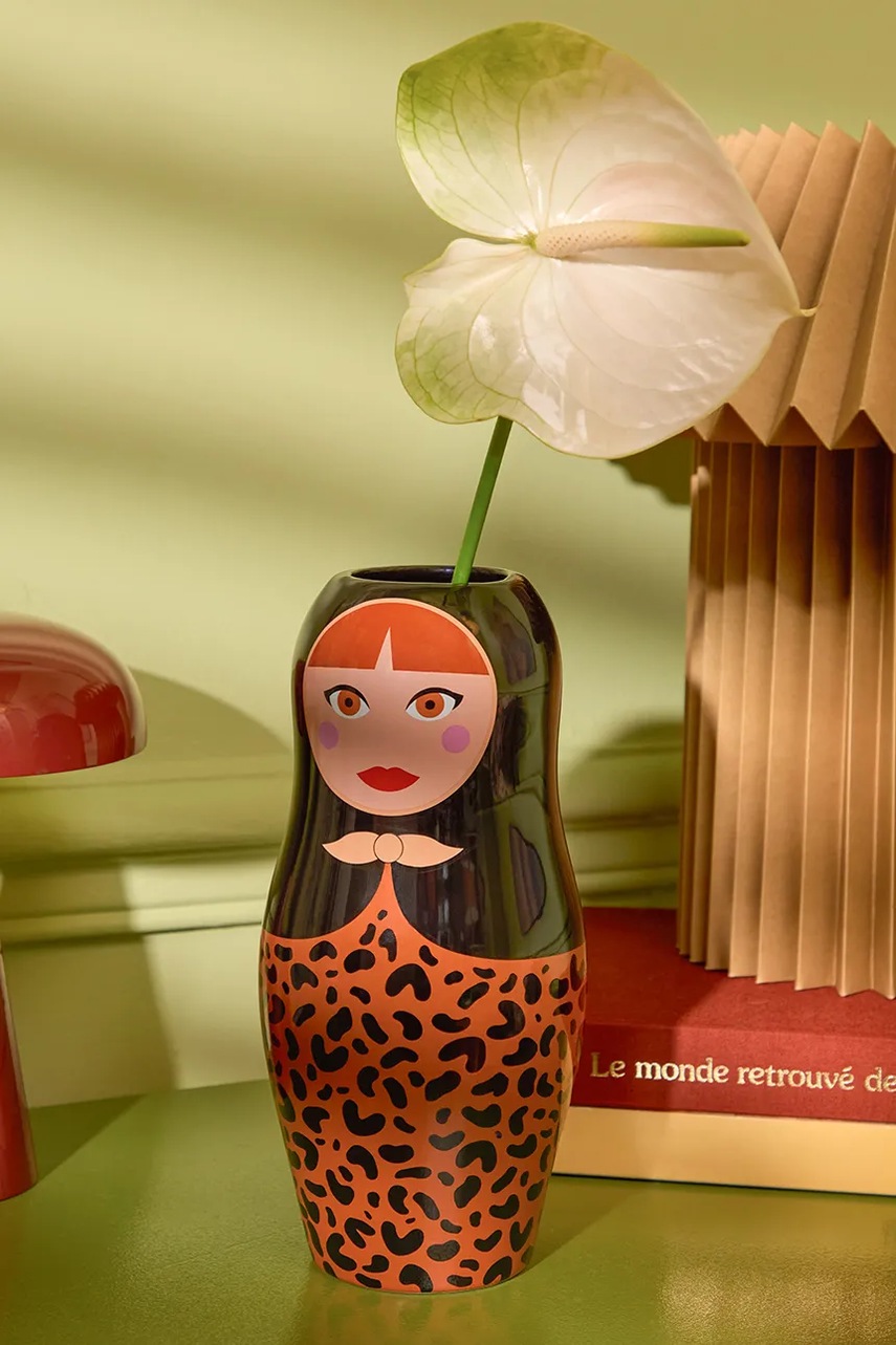 Διακοσμητικό βάζο Fluid Market 25 cm φωτογραφία