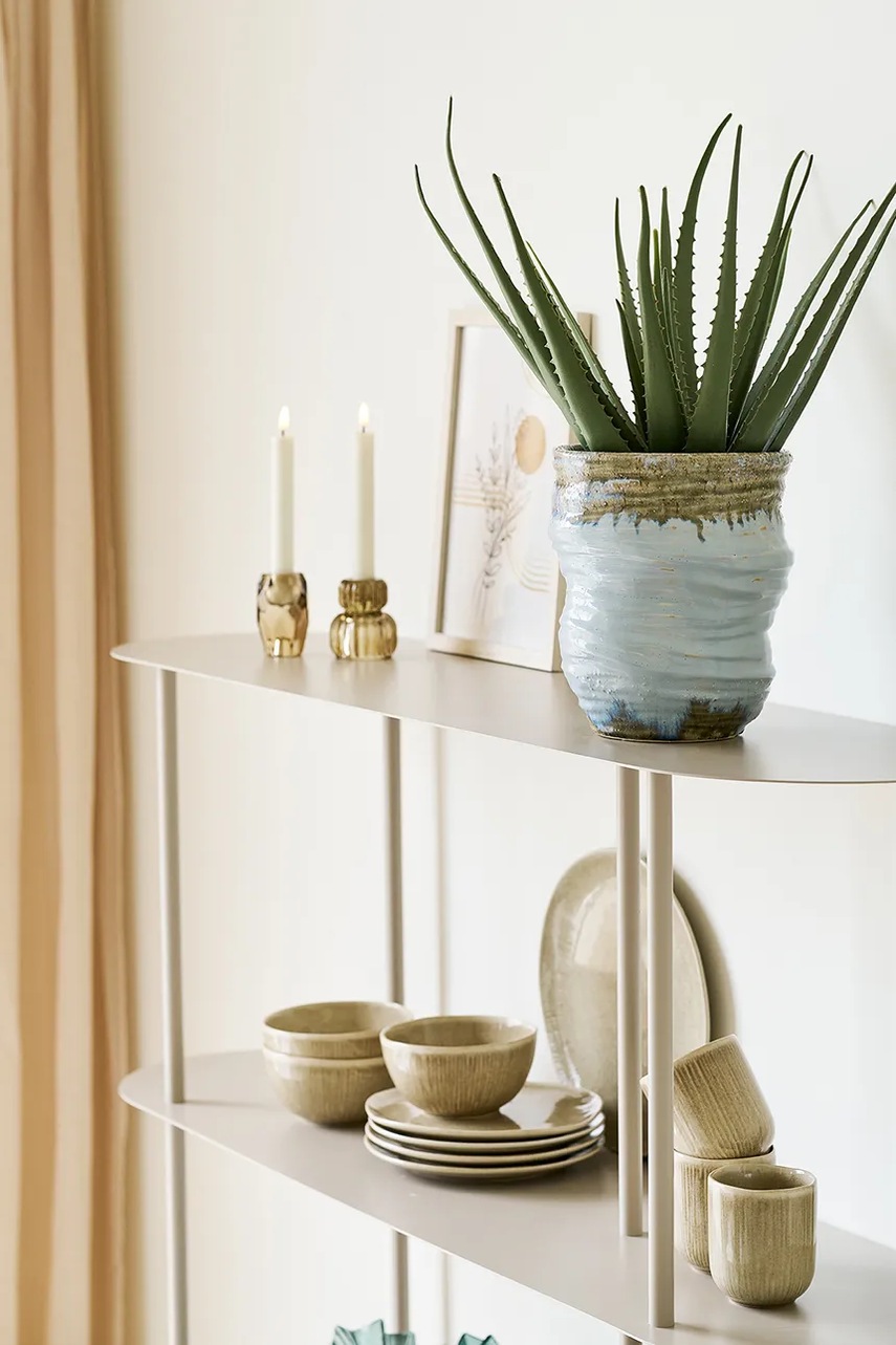 House Nordic Βιβλιοστάτης διακοσμητικός από κεραμικό 19,5 x 19,5 x 22,5 cm φωτογραφία