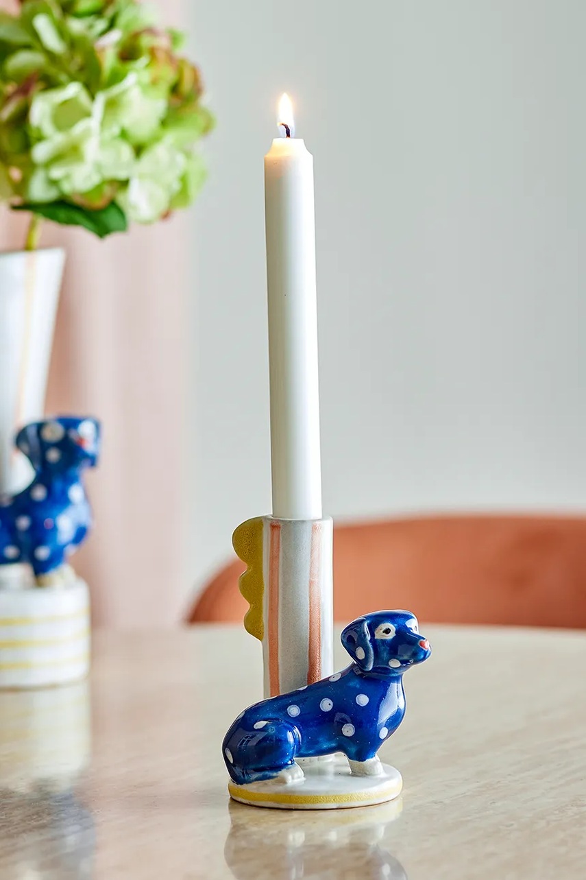 Dekorativní svícen Bloomingville Dachsy 12 cm (obrázek 4)
