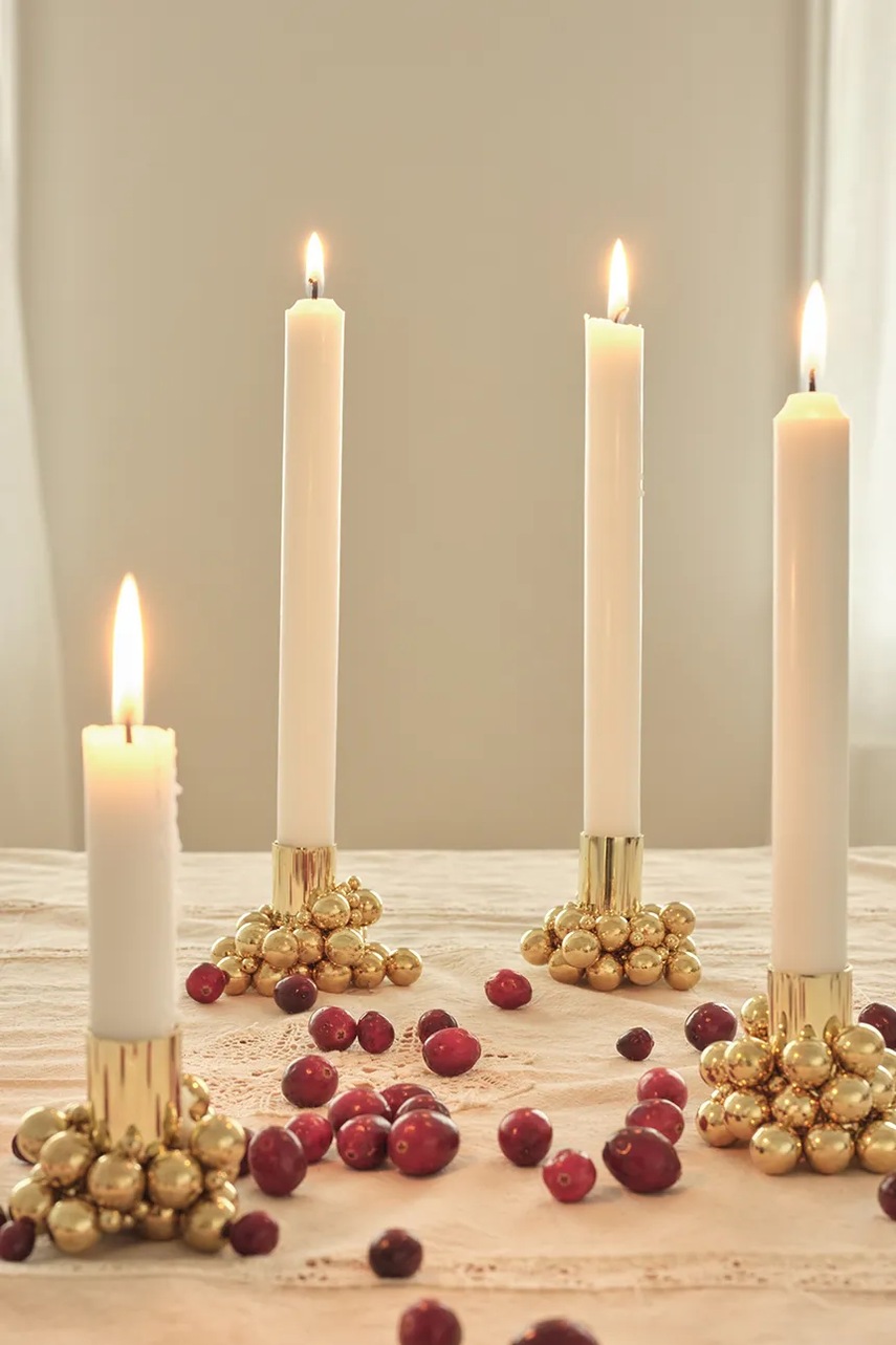 Διακοσμητικό κηροπήγιο Gejst Molekyl 2 x 3,3 cm φωτογραφία