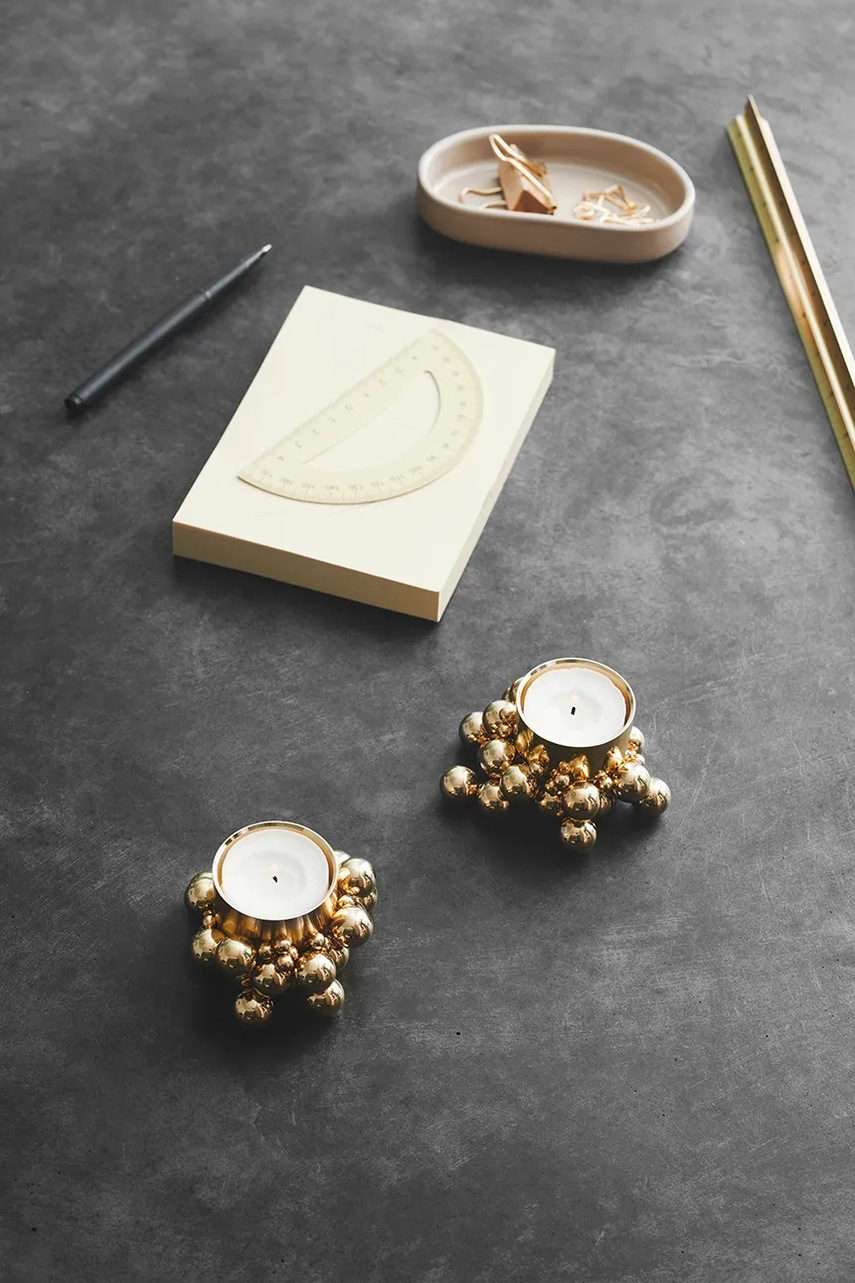 Διακοσμητικό κηροπήγιο Gejst Molekyl 4,3 x 3 cm φωτογραφία