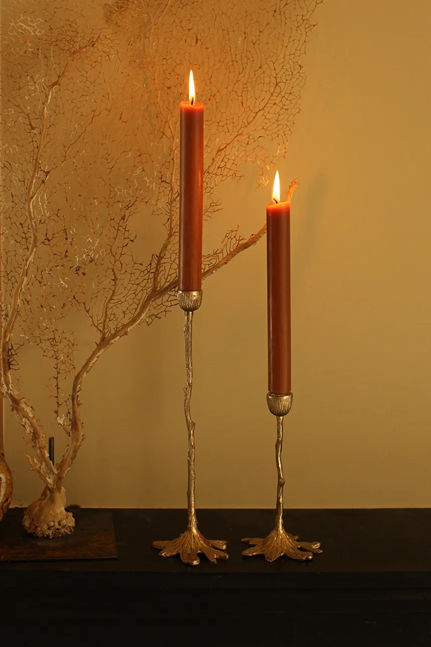 Doing Goods κηροπήγιο διακοσμητικό από ορείχαλκο 30,8 x 10 x 10 cm φωτογραφία