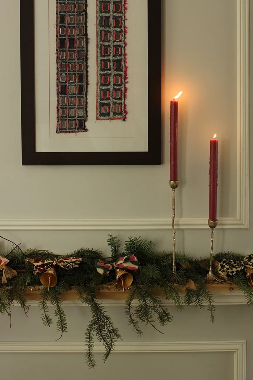 Doing Goods κηροπήγιο διακοσμητικό από ορείχαλκο 30,8 x 10 x 10 cm φωτογραφία