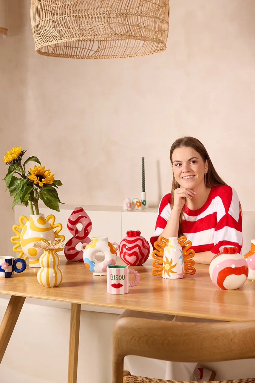 Qué Rico Βιβλιοστάτης διακοσμητικός από δολομίτη 14,5 x 14,5 x 15 cm φωτογραφία