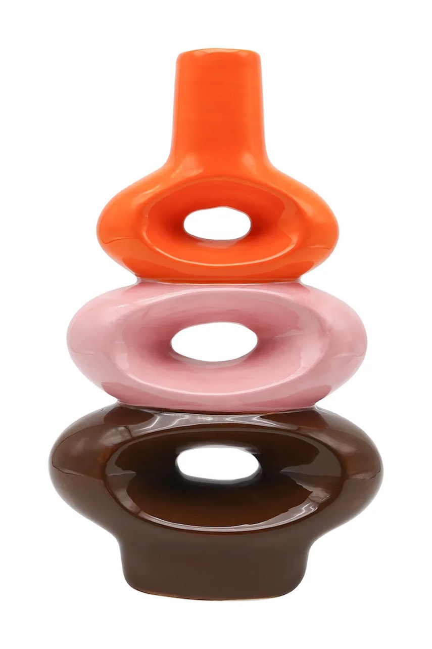 E-shop Qué Rico váza dekorativní z dolomitu 15,2 x 6,5 x 23,5 cm