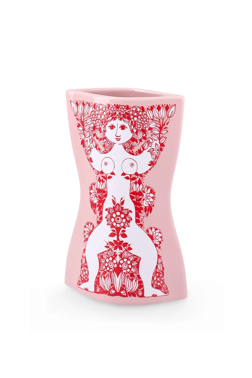 Bjørn Wiinblad βάζο διακοσμητικό από κεραμικό 16,5 cm φωτογραφία