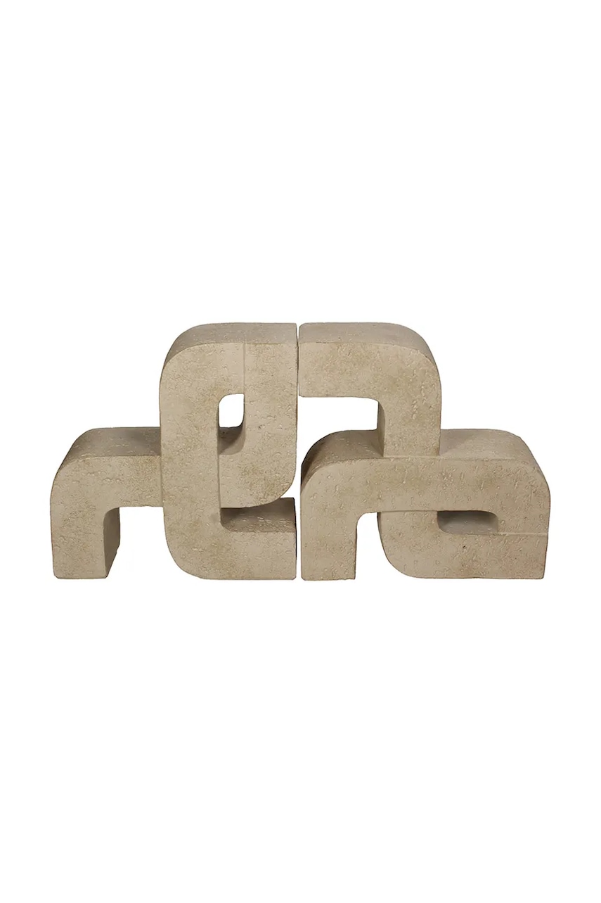 E-shop Inne zarážka na knihy dekorativní z plastu 39,6 x 7 x 19,6 cm