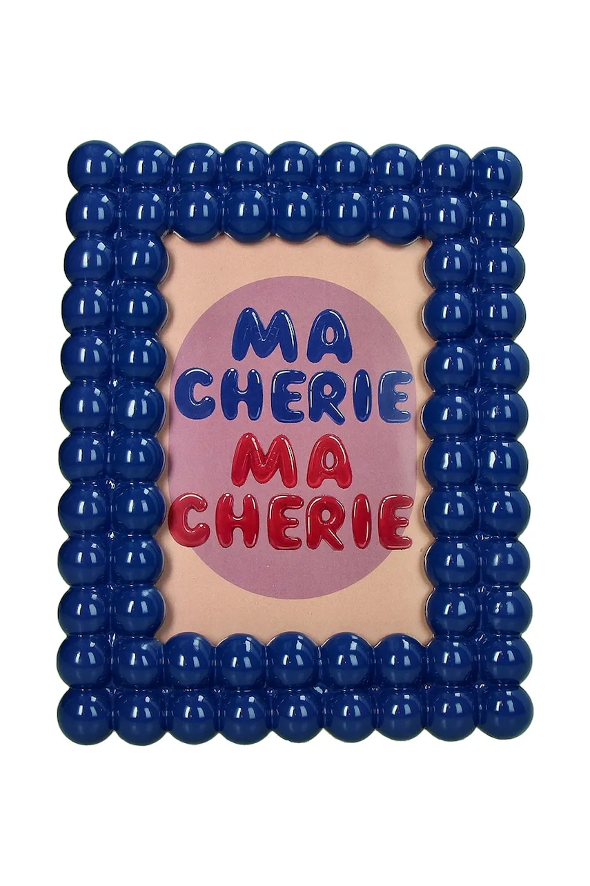 Inne φανάρι διακοσμητικό από πλαστικό 13 x 18 cm KAL.6981 σκούρο μπλε ONE SIZE