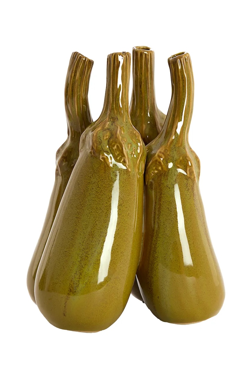 Light & Living Βάζο διακοσμητικό από κεραμικό γυαλισμένο 16 x 22,5 cm 5775581