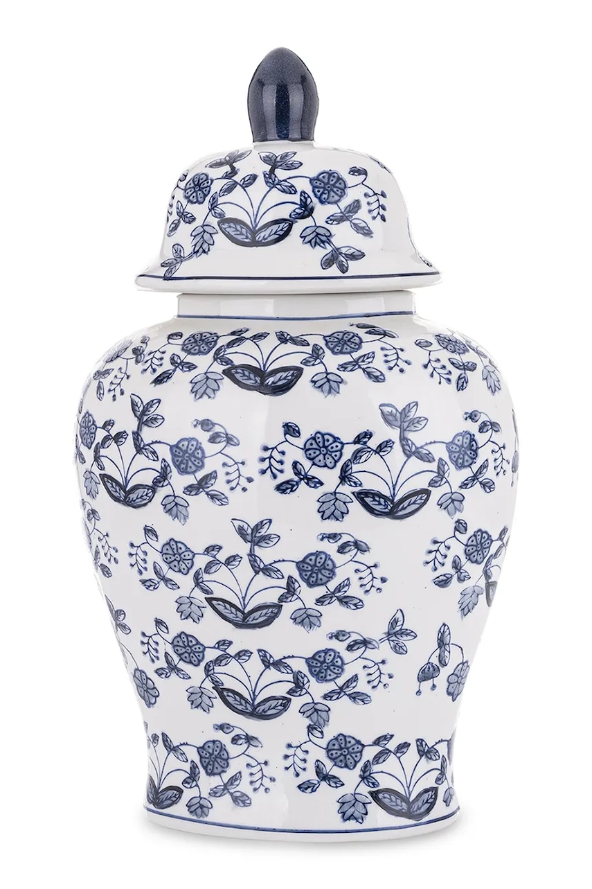 Levně Váza dekorativní z porcelánu 36 x 21 x 15 cm