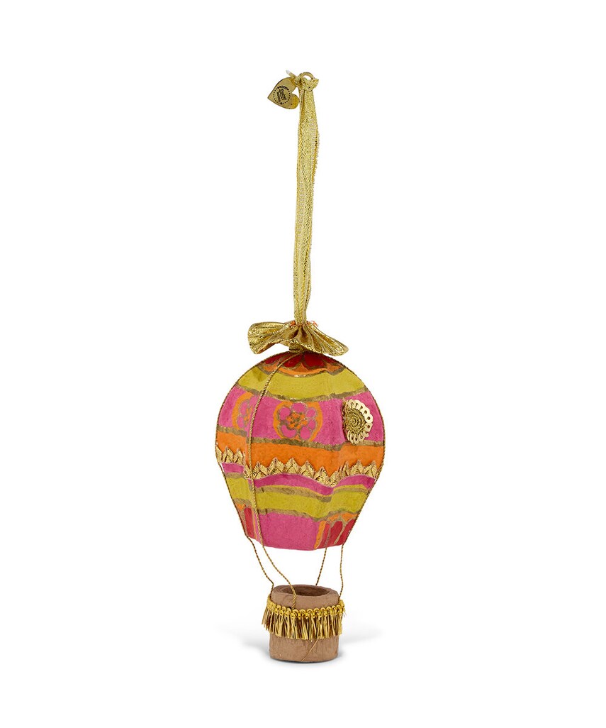 Doing Goods glob de crăciun Hari Hot Air Balloon