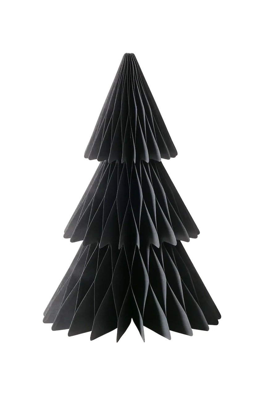 Boltze pom de crăciun decorativ Favora 40 cm culoarea negru