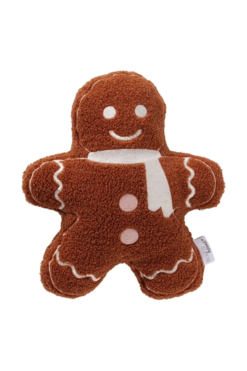 Boltze pernă de Crăciun Ginger 33 x 30 x 10 cm culoare maro