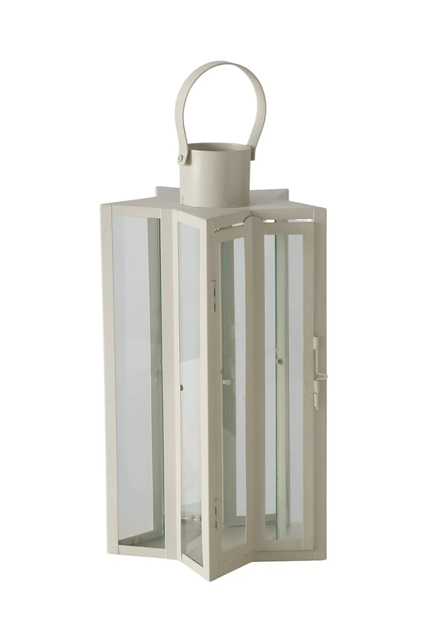 Boltze felinar Estrella 40,5 x 22 cm culoarea bej