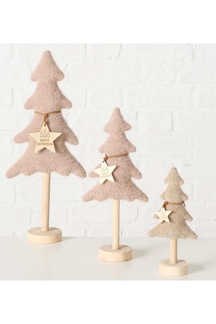 Διακοσμητικό χριστουγεννιάτικο δέντρο Boltze Arvore 33 / 22 / 43 cm 3-pack φωτογραφία