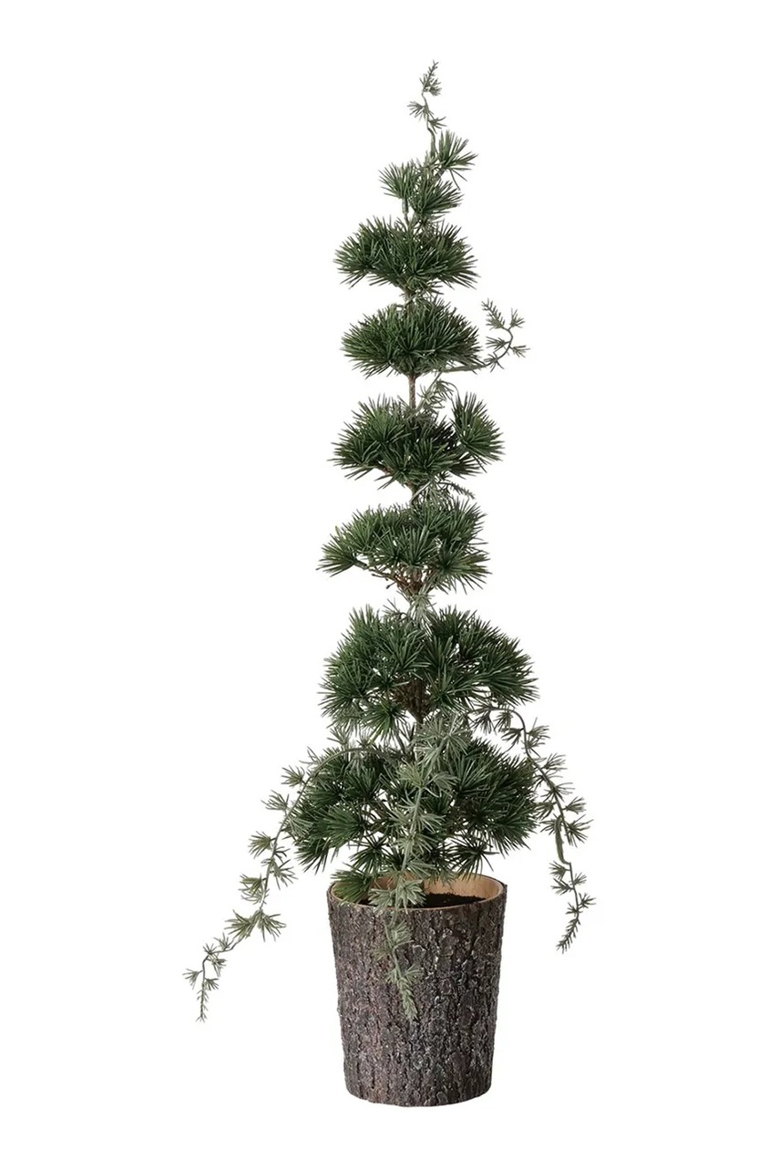 Boltze pom de Crăciun decorativ Zeder 64 cm culoarea verde
