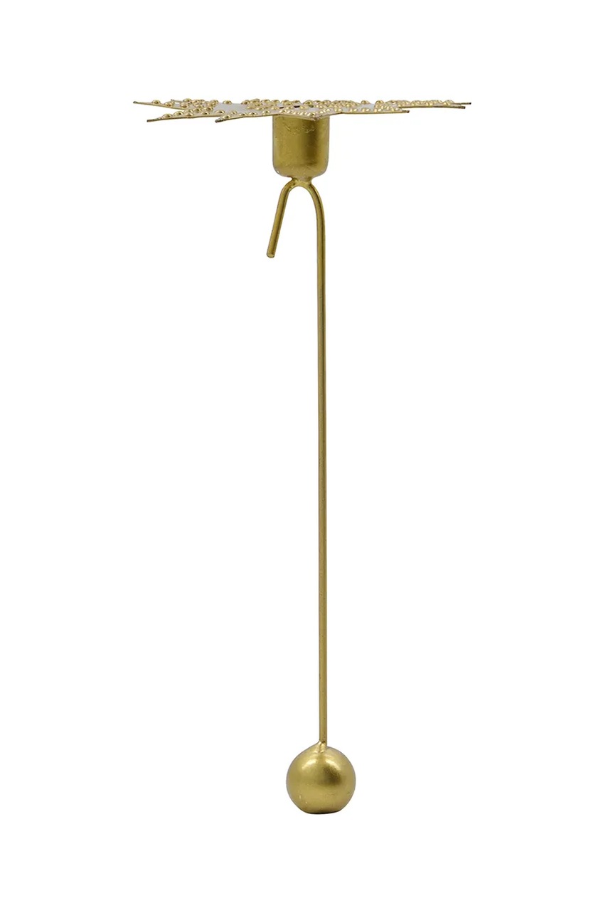 Διακοσμητικό κρεμαστό κηροπήγιο House Doctor HDLeaves 15,5 x 7,5 cm 6-pack χρώμα: κίτρινο φωτογραφία