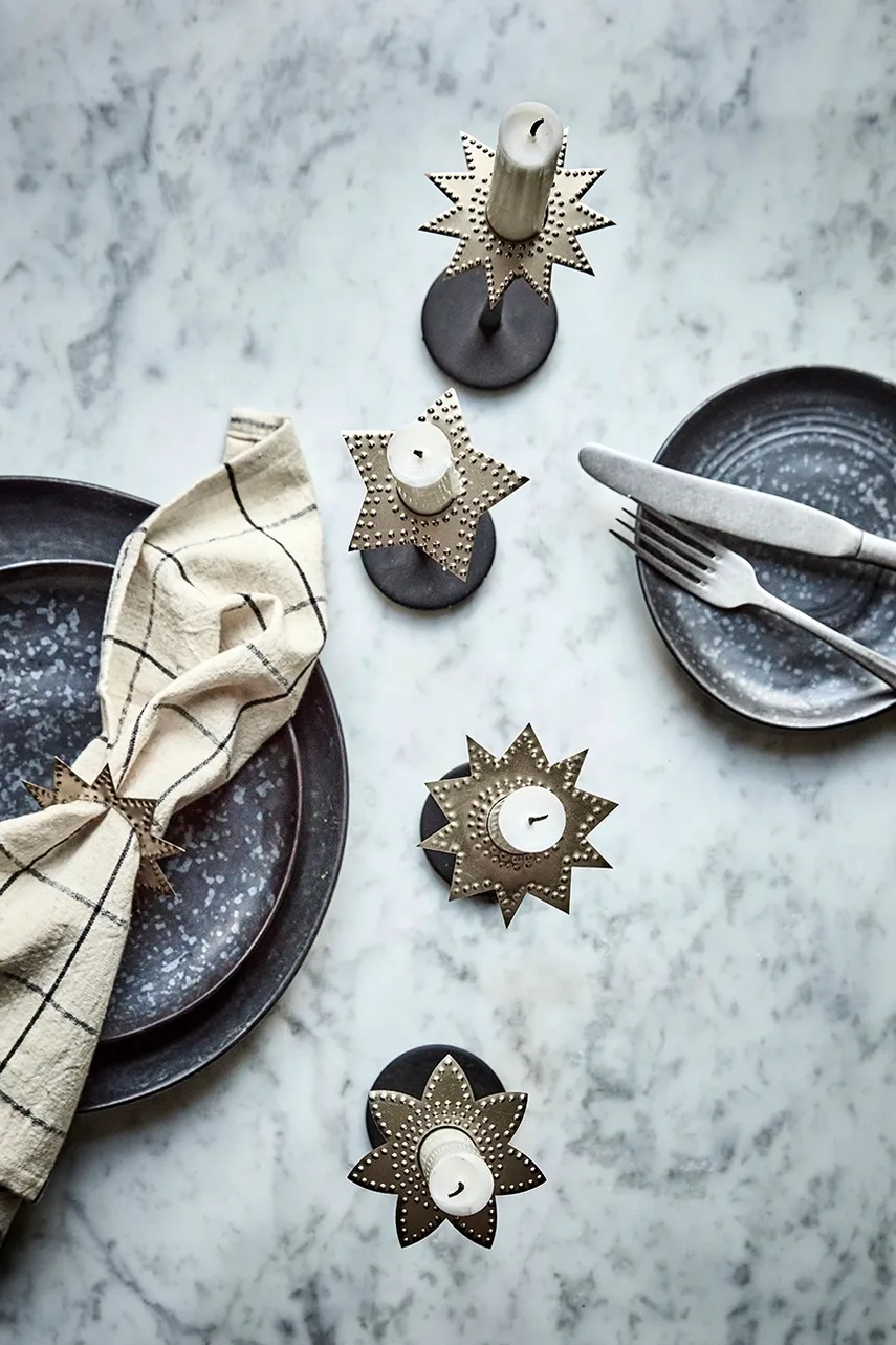 Κάλυμμα για κηροπήγιο House Doctor HDRing 7,5 cm 4-pack φωτογραφία