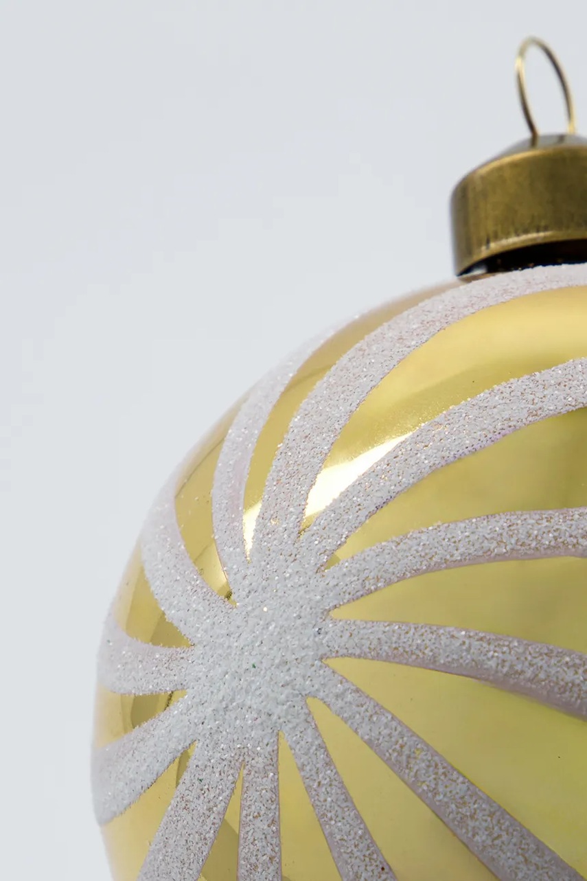 Σετ χριστουγεννιάτικες μπάλες House Doctor HDDelic Jyle 8 cm 4-pack φωτογραφία