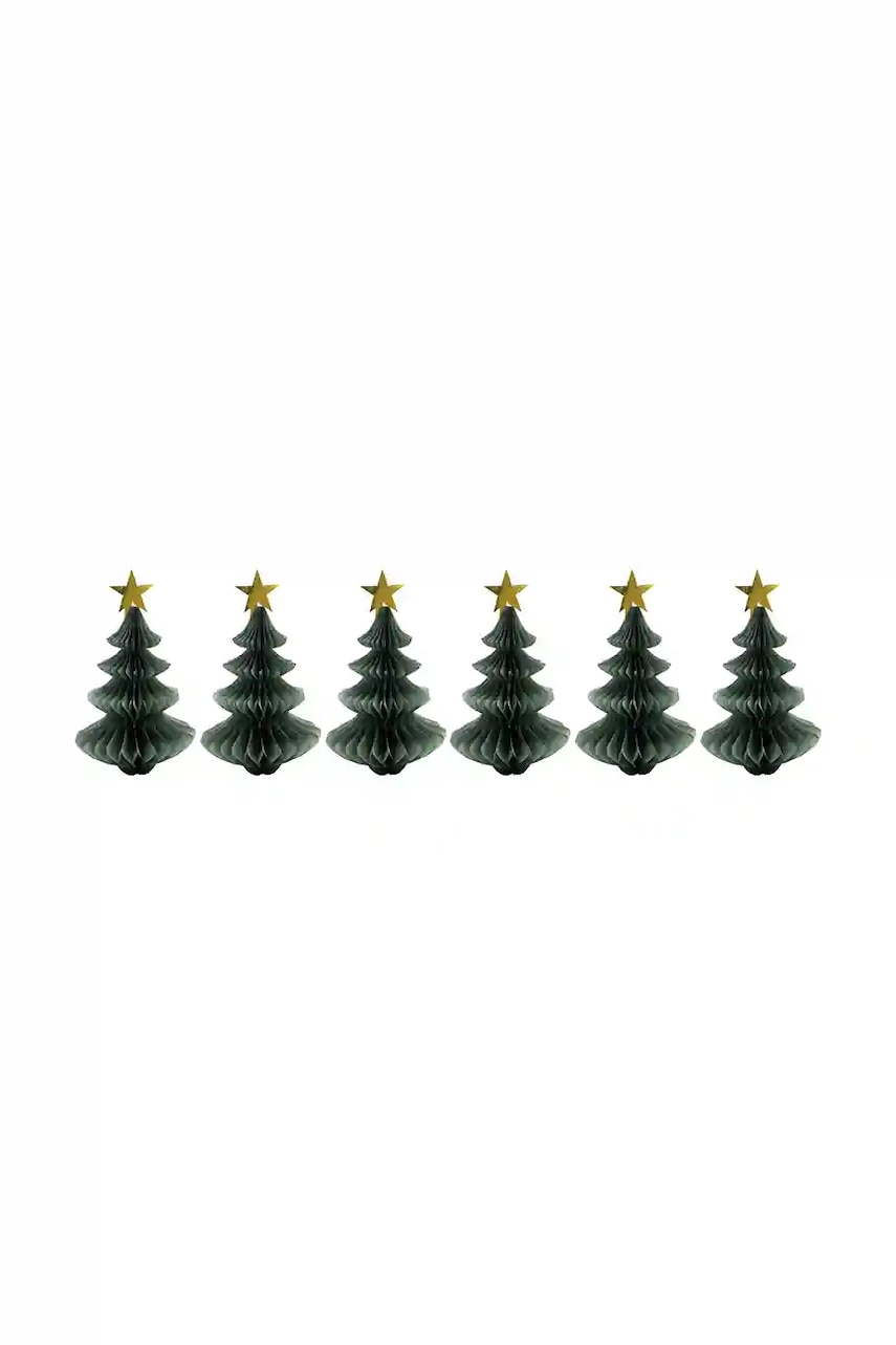 House Doctor set de decorațiuni de crăciun 14 x 8 cm 6-pack