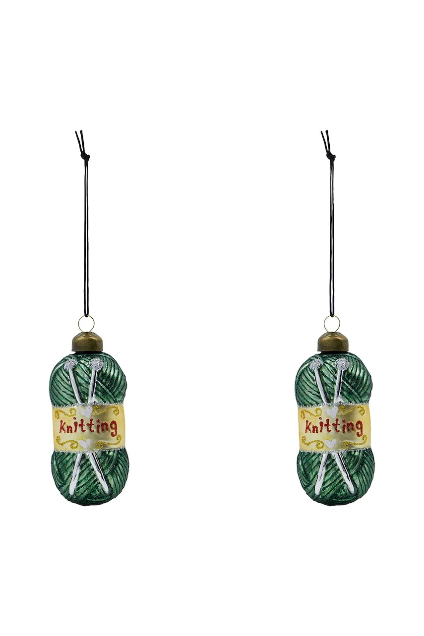 House Doctor set de globuri de crăciun HDWrench 10 x 4,5 cm 2-pack