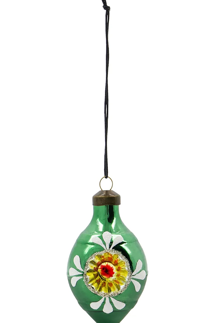 Σετ χριστουγεννιάτικες μπάλες House Doctor HDNostal 9,3 x 4,9 cm 4-pack φωτογραφία